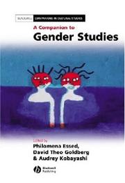 A companion to gender studies /