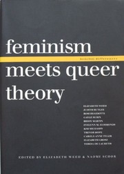 More gender trouble : feminism meets queer theory.