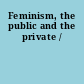 Feminism, the public and the private /