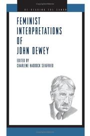 Feminist interpretations of John Dewey /