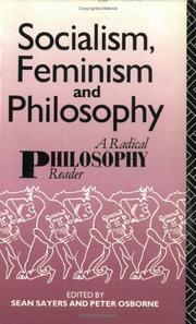 Socialism, feminism, and philosophy : a radical philosophy reader /