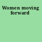 Women moving forward