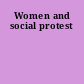 Women and social protest