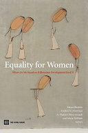 Equality for women : where do we stand on Millennium Development Goal 3? /