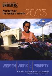 Progress of the world's women 2005 : women, work, & poverty /
