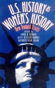 U.S. history as women's history : new feminist essays /