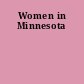 Women in Minnesota