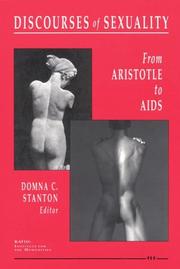 Discourses of sexuality : from Aristotle to AIDS /