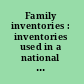 Family inventories : inventories used in a national survey of families across the family life cycle /