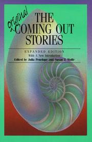 The Original Coming out stories /