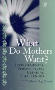 What do mothers want? : developmental perspectives, clinical challenges /