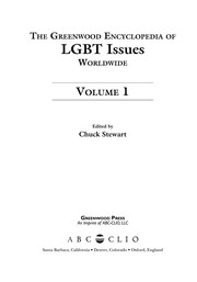 Greenwood encyclopedia of LGBT issues worldwide /