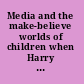 Media and the make-believe worlds of children when Harry Potter meets Pokémon in Disneyland /