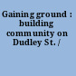Gaining ground : building community on Dudley St. /