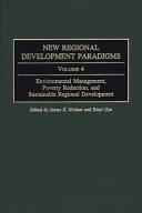 Environmental management, poverty reduction, and sustainable regional development