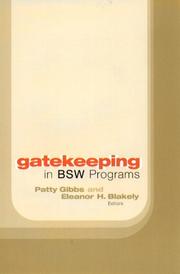 Gatekeeping in BSW programs /