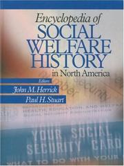 Encyclopedia of social welfare history in North America /