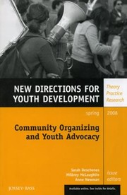Community organizing and youth advocacy /
