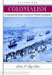 Colonialism : an international, social, cultural, and political encyclopedia /