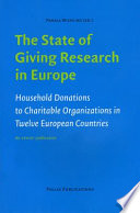 The state of giving research in Europe household donations to charitable organizations in twelve European countries /