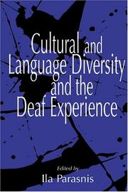 Cultural and language diversity and the deaf experience /