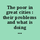 The poor in great cities : their problems and what is doing to solve them /