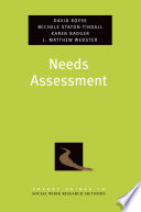 Needs assessment