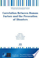 Correlation between human factors and the prevention of disasters