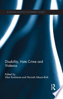 Disability, hate crime and violence