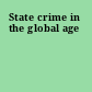 State crime in the global age