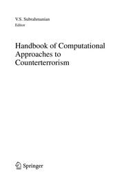 Handbook of computational approaches to counterterrorism /