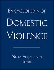 Encyclopedia of domestic violence /