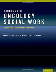 Handbook of oncology social work : psychosocial care for people with cancer /