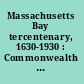Massachusetts Bay tercentenary, 1630-1930 : Commonwealth Armory, Boston, September 29 to October 11, 1930.