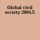 Global civil society 2004/5