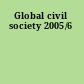 Global civil society 2005/6