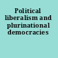 Political liberalism and plurinational democracies