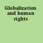 Globalization and human rights