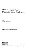 Human rights : new dimensions and challenges /