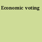 Economic voting
