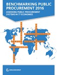 Benchmarking public procurement 2016 : assessing public procurement systems in 77 economies /