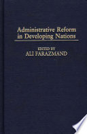 Administrative reform in developing nations