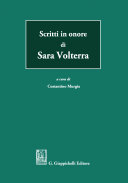 Scritti in onore di Sara Volterra /