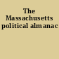 The Massachusetts political almanac