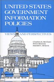 United States government information policies : views and perspectives /
