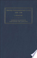 British parliamentary lists, 1660-1800 a register /