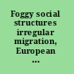 Foggy social structures irregular migration, European labour markets and the welfare state /