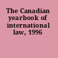 The Canadian yearbook of international law, 1996