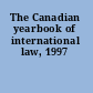 The Canadian yearbook of international law, 1997