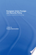 European Union foreign and security policy towards a neighbourhood strategy /